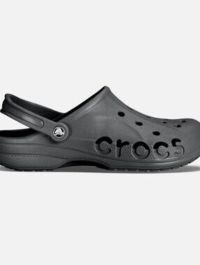 Crocs Baya Casual Clog Size 9/11 Unisex Adults - (Graphite Gray)